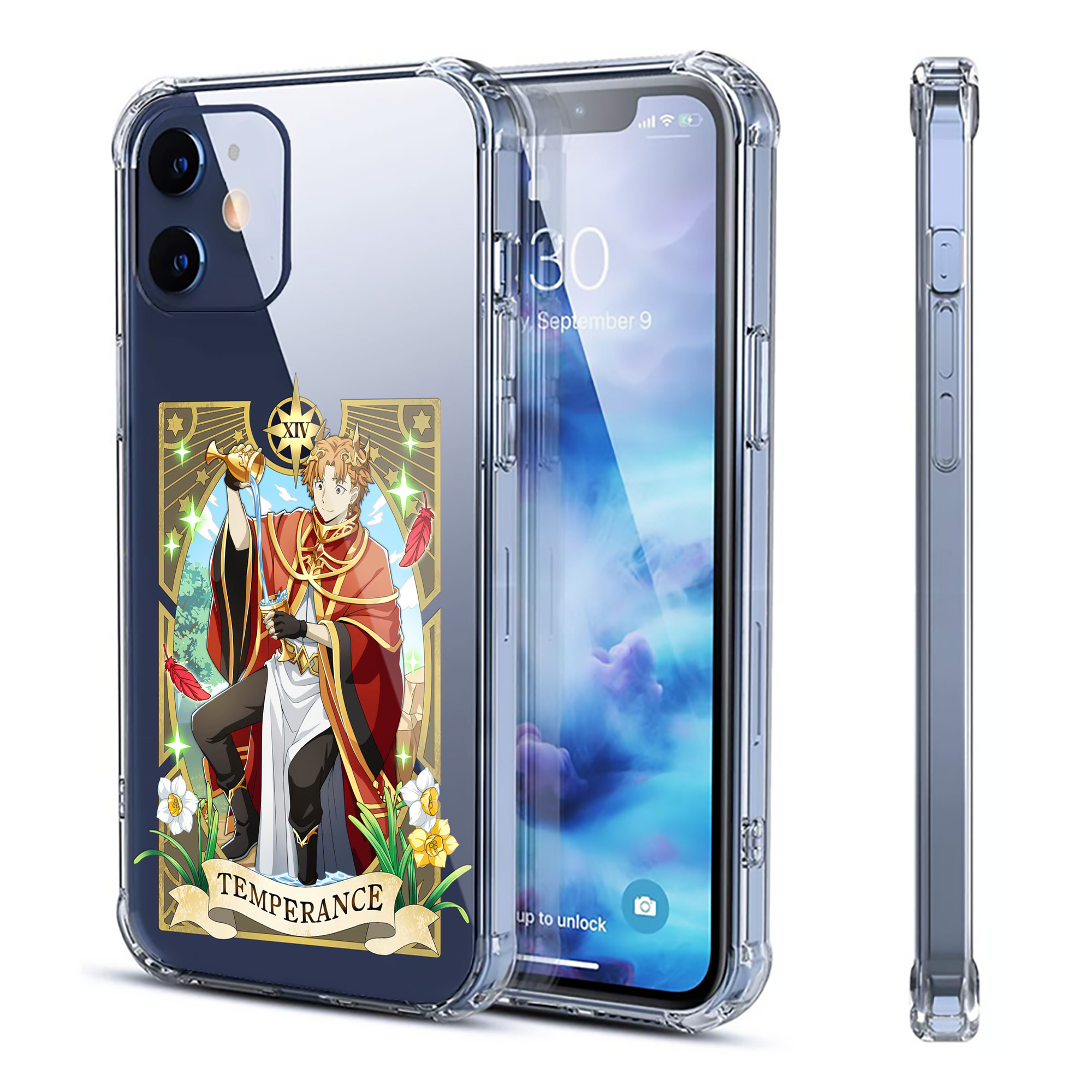 （画像用） 文豪ストレイドッグス Bungo Stray Dogs 【iPhone 12シリーズ対応】透明スマホケース（クリアソフトケース）